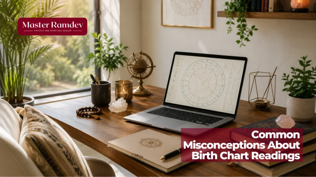 Common misconceptions explained in birth chart analysis using astrology.