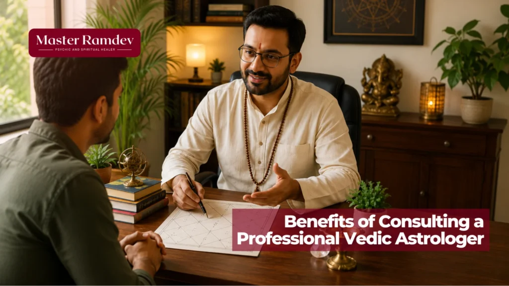 Professional Vedic astrologer providing guidance based on Indian astrology principles.