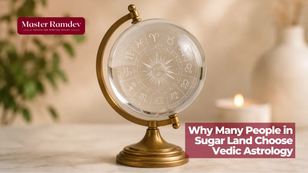 People in Sugar Land seeking guidance through Vedic astrology consultations